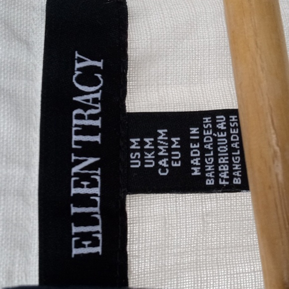 Linen tunic top Med Ellen Tracy - Picture 7 of 9